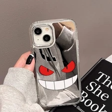 Fashion Creative Cartoon Mirror Animes IPhone Phone Case for 16 15 14 13 12 11