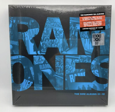 The Ramones Sire Albums 1981 to 1989 7xLP Vinyl Box set RSD 2022 Sealed music