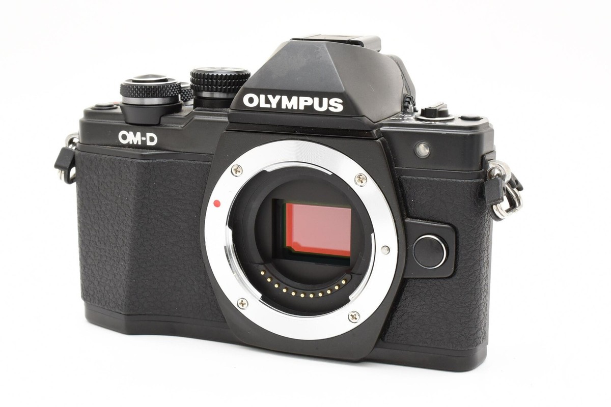 Olympus OM-D E-M10 Mark II 16.1MP Camera Black from Japan SC:900
