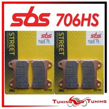 Pastiglie Anteriori SBS HS Sinter Per MOTO GUZZI BREVA ABS 1100 2006 06 (706 HS)