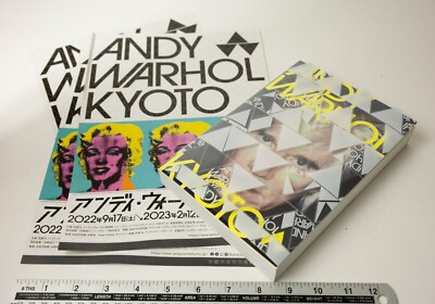 Andy Warhor Kyoto アートブック Andy Warhol Kyoto Exhibition Ltd Book & Mini Poster 2022 | eBay