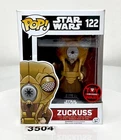 Funko Pop! Star Wars ZUCKUSS # 122 Vinyl Figure Toy wars Exclusive