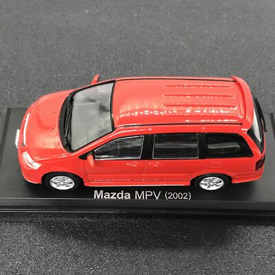 Mini Car Mazda MPV 2002 Red 1/43 Scale Box Display Diecast Vol 150