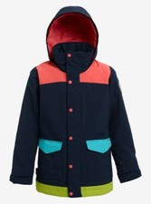 BURTON Girl's ELSTAR Snow Jacket - Dress Blue Multi - Small - NWT