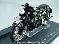 Vincent Hrd Black Shadow 1954 Motorbike 1/24th Model Ixo Museum Type Y0675j^^ Vincent Hrd Black Shadow 1954 Motorbike 1/24th Model Ixo Museum Type Y0675j^^