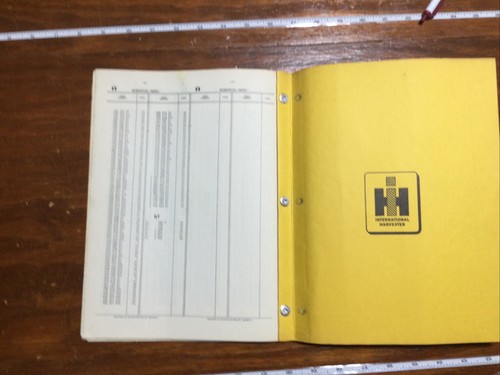 INTERNATIONAL HARVESTER Vtg 1959 Parts Catalog PU-55 UD-817 Power Unit Book - Picture 15 of 15