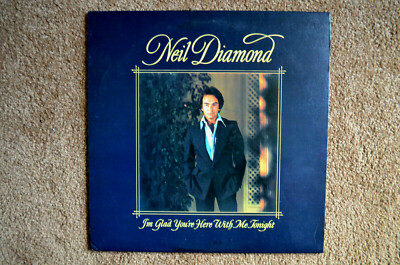 Neil Diamond LP ''I'm Glad You're Here With Me Tonight '' Col. (JC 34990),Vinyl NM
