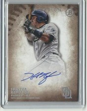 2015 Hunter Renfroe Bowman Inception Autographed Rookie Card  AU RC Auto Padres
