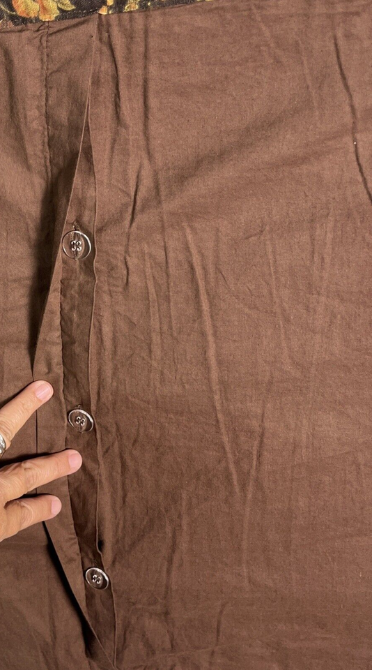 Noble Excellence Pillow Shams Set of 2 Quilted Patches Floral Standard