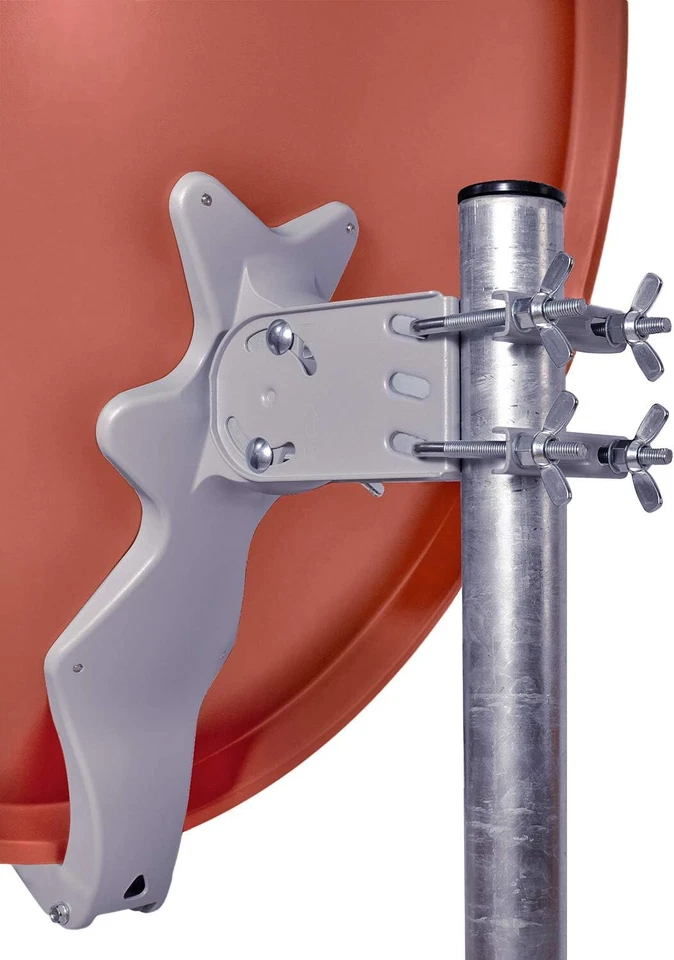 DUR-line Select 75/80R Alu Satellitenschüssel 80cm + Ultra Quad LNB 4 Teilnehmer - Bild 3 von 4