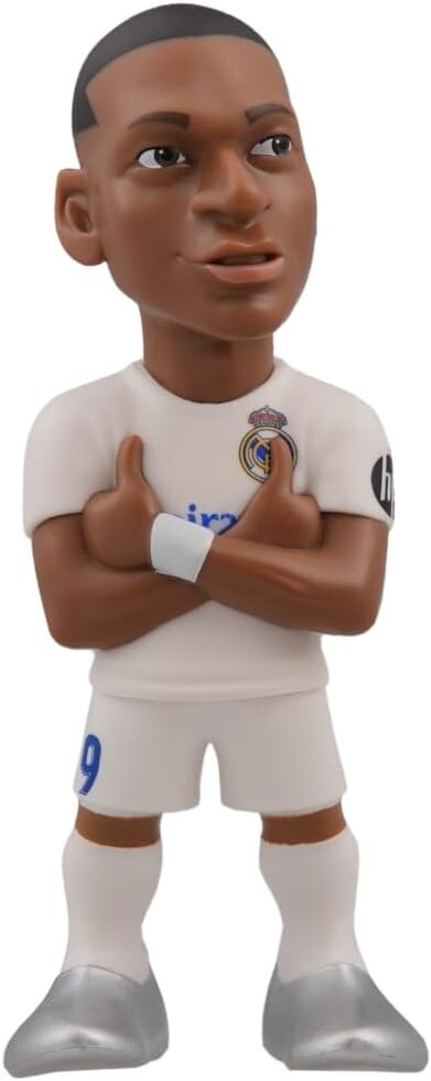 Minix Kylian Mbappé Figurine - Real Madrid Soccer - 12cm