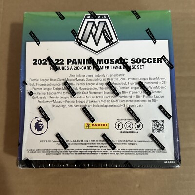 21-'22 Panini Mosaic Mega Box Soccer Cards. Factory Sealed | eBay