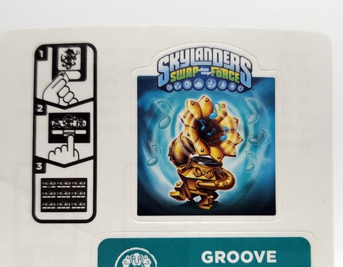 Groove Machine: Swap-Force Skylanders - With Card and Sticker - Magic Item - Picture 3 of 9