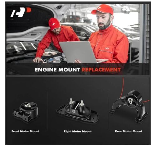 3Pcs Engine Motor Mount for Dodge Avenger 2008-2014 Chrysler Sebring 2007-2010 - Picture 2 of 3