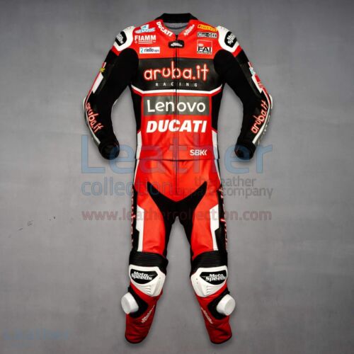 Ducati Lenovo Motorbike Racing Suit Cowhide Leather Motorcycle Riding Suit - Bild 2 von 8
