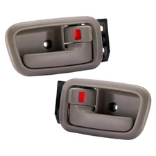 For 2000-2006 Toyota Tundra Pair Front Interior Door Handle Left & Right Beige