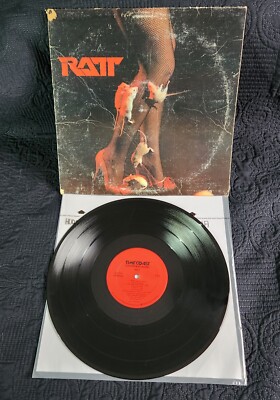 Ratt - Self Titled (G+-VG) Time Coast 90245 CLUB PRESS