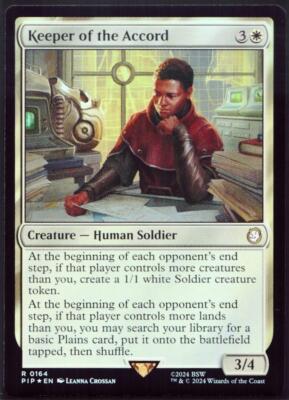 Keeper of the Accord - 164 Foil MTG Fallout
