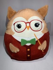 Squishmallow Jaydelle the Owl "Back to School  Plush Kellytoy