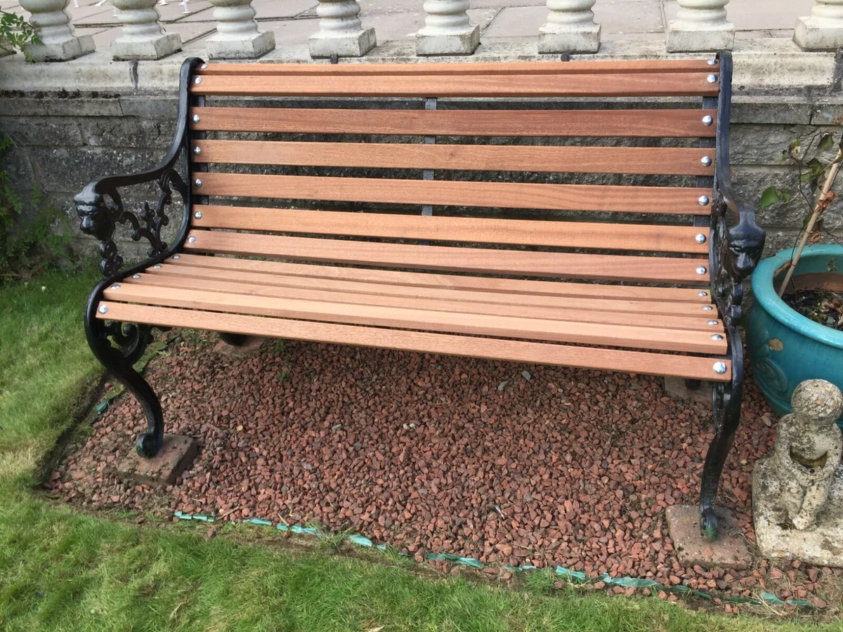 Replacement Garden Bench Slats Hardwood Sapele Or Treated Softwood 35 45 Or 55mm