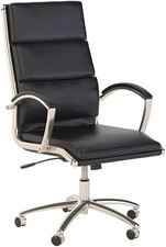 Bush Business Furniture High Back Leather Executive Office Chair for Conference