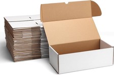 25 Shipping Boxes 12"x6"x4", Corrugated Cardboard, Mailing, Packaging