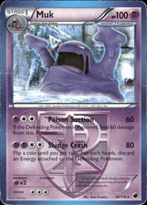 Muk 46/116 Rare Plasma Freeze Pokemon Damaged on eBay
