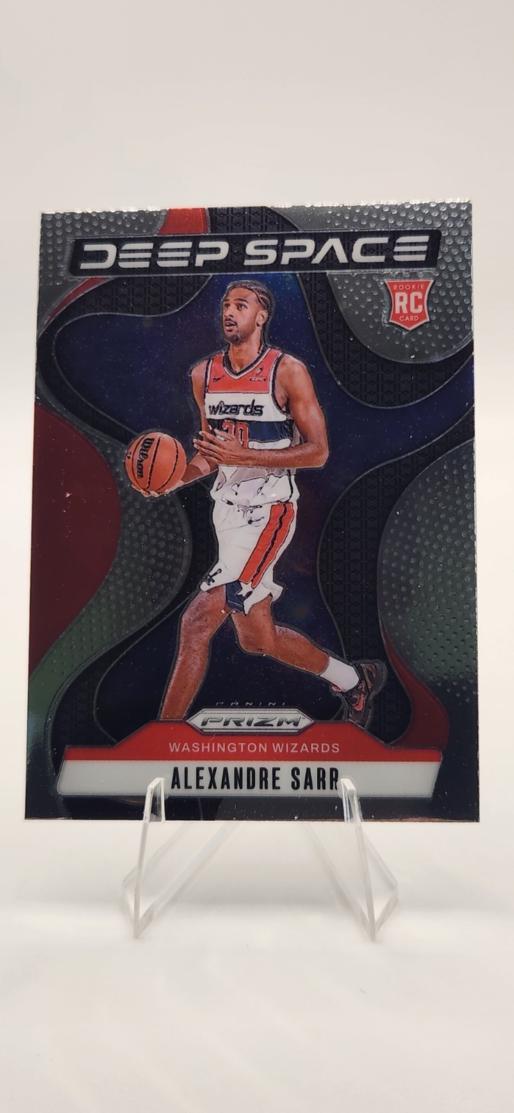 2024-25 Panini Prizm - Deep Space Alexandre Sarr #9 (RC)