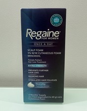 Regain For Women Hair Growth Treatment Foam 2 x 73ml 4 Months Supply