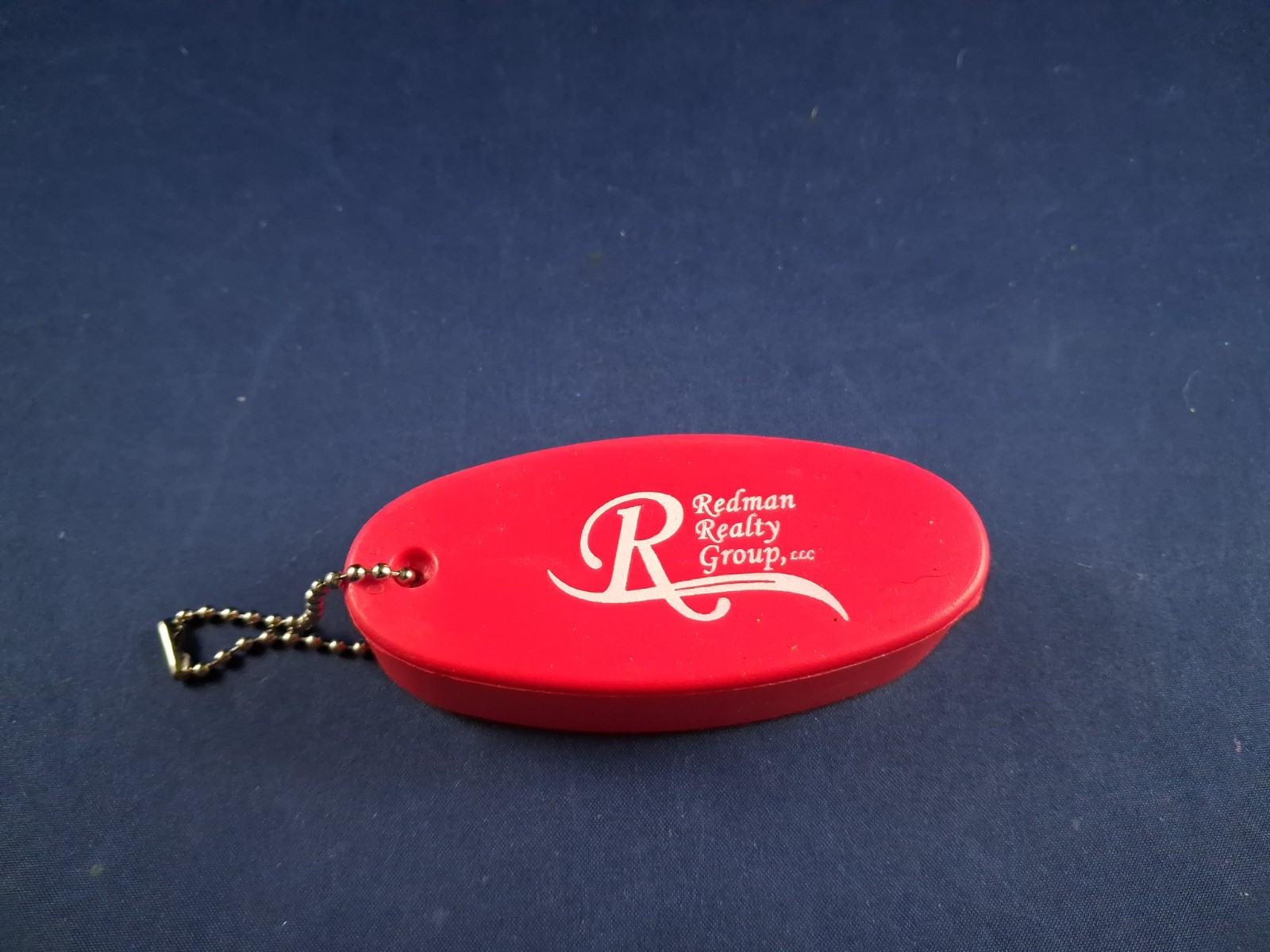 Vintage Redman Realty Foam Float Style Keychain Key Ring Hangtag Fob *3