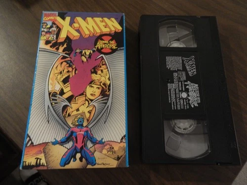 MARVEL COMICS VINTAGE X-MEN COME THE APOCALYPSE VHS CARTOON KIDS ANIMATED TV 9