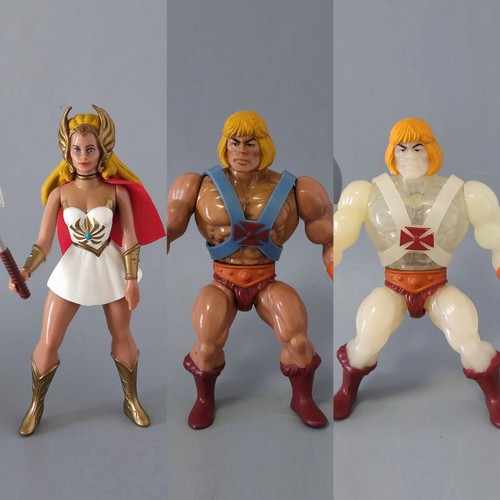 Super7 He-Man Master of the Universe Retro Heman & Clear Version Waffe nicht - Bild 19 von 26