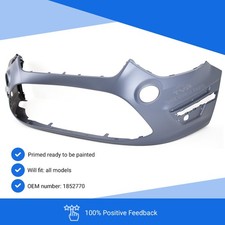Fits Ford S-Max 2010-2015 Front Bumper Primed High Quality New