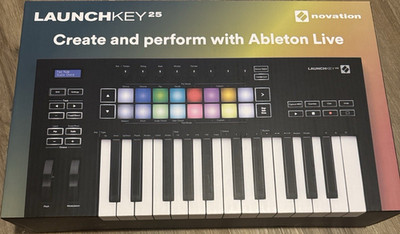 Novation Launchkey 25 MIDI Keyboard Controller 25-Key w/ Pads, Pitch & Mod