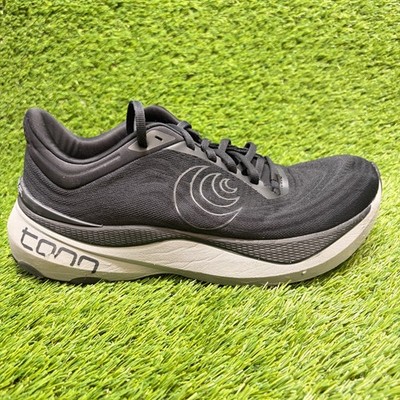 Topo Athletic Aura Womens Size 9.5 Black Gray Running Walking Shoes Sneakers