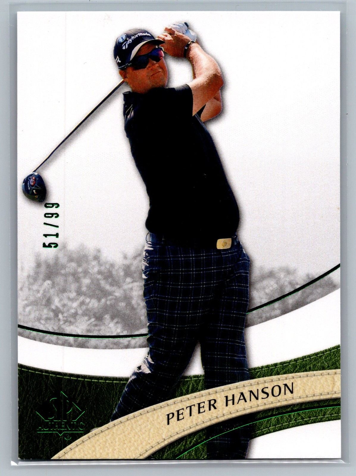 2014 SP Authentic #3 Peter Hanson Green #/99