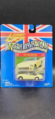 Johnny Lightning 1963 MGB Roadster British Invasion Diecast 1:64