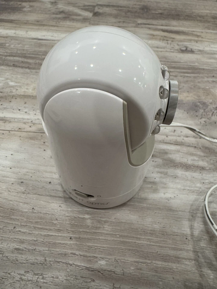 Cámara monitor bebé Infant Optics DXR-8, monitor, fuente de alimentación, cargador blanco Foto 4 de 4