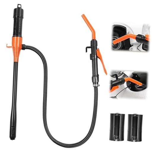Portable Battery-Powered Siphon Pump for Fuel Transfer and More