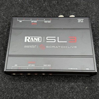 Rane Serato SL3 Scratch Live DJ Interface W/ Case And Manual | eBay