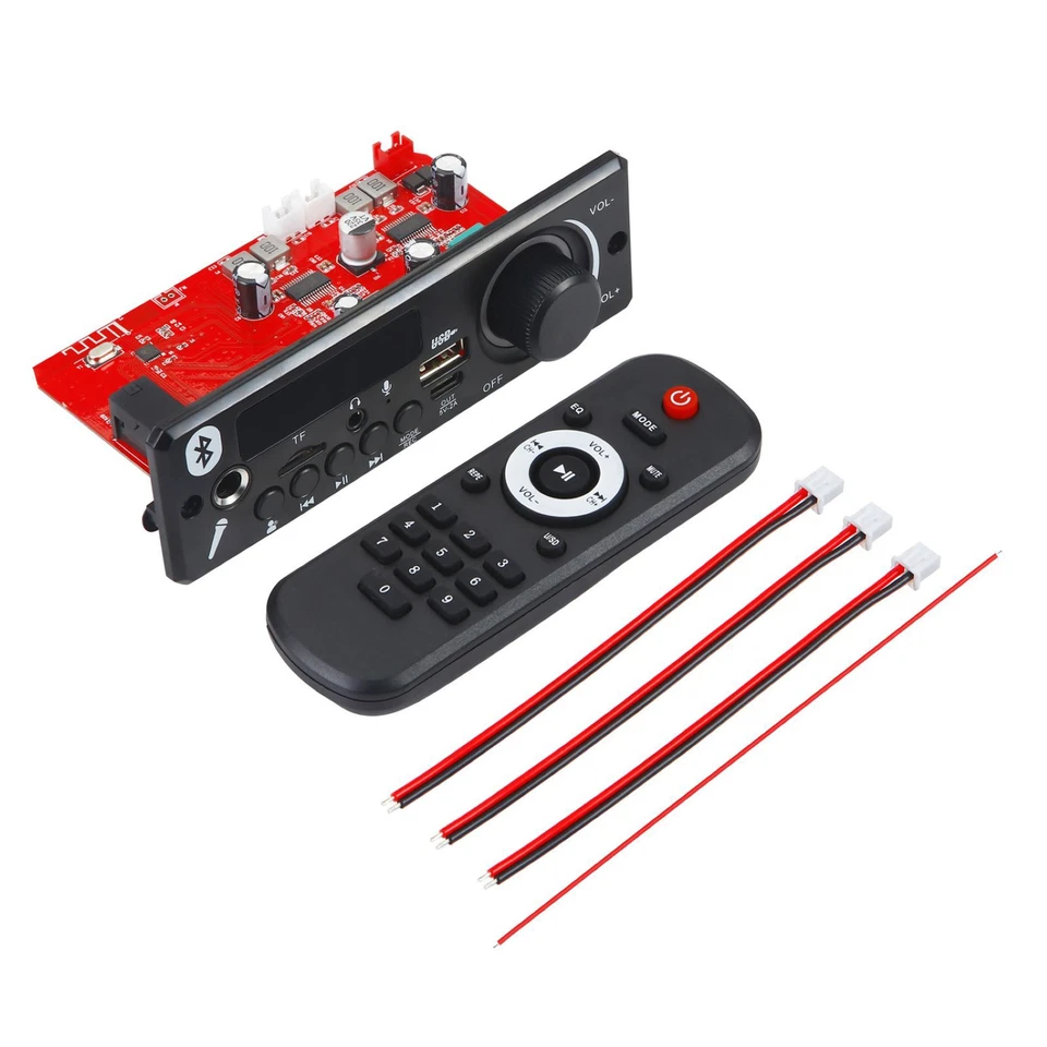 Multi-function MP3 Decoder Kit 160W Audio Amplifier Tool Bluetooth 5.0 DC12V - Image 2 of 4