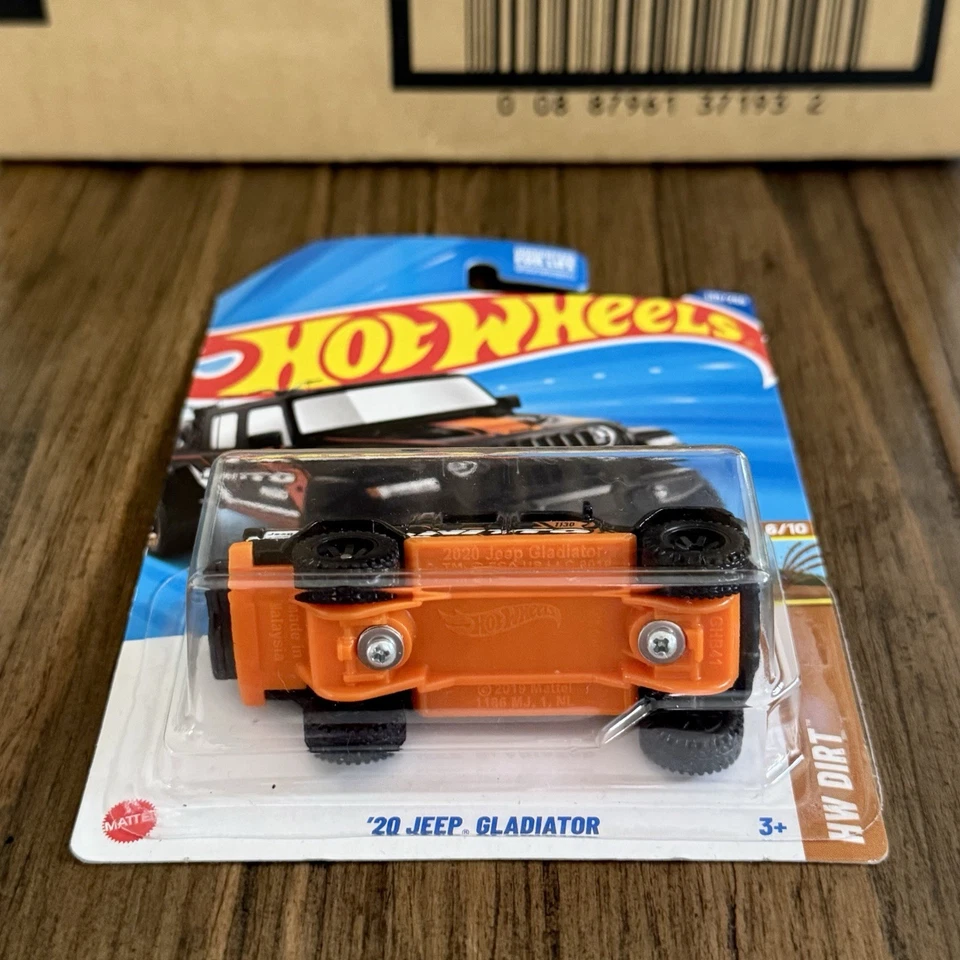 Jeep Gladiator 2025 Hot Wheels - Intercambio de ruedas - Jinetes reales - Personalizado Foto 2 de 4