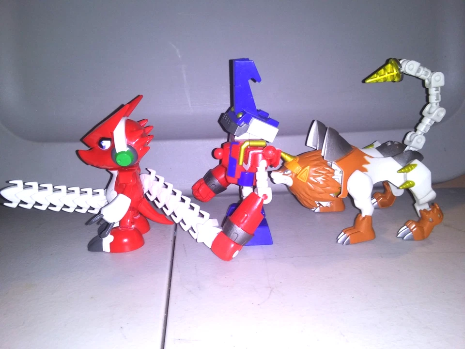 Bandai Digimon Fusion Shoutmon Ballistamon Dorulumon X2 X3 X4 Complete PLUS - Image 3 of 4