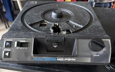 Kodak Carousel 4400 35mm Slide Projector Remote Control Focus Adjustment Black