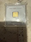 Geiger ORIGNAL 1 gram gold 24k Fine .9999 In assay