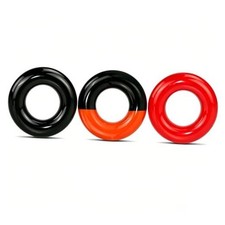 Golf Swing Weight Rings 3-Pack Donut Style Weighted Warm Up Accessories