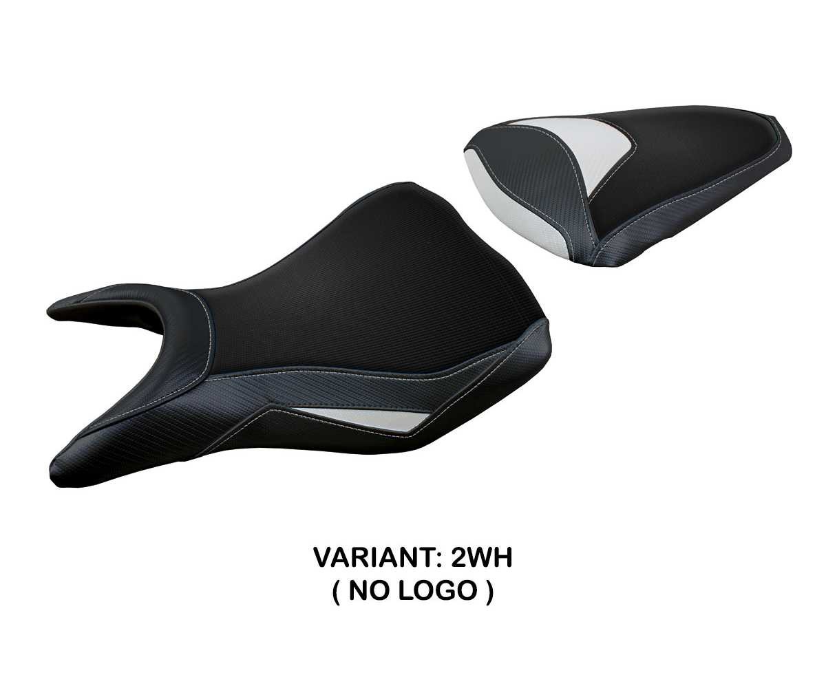 Seat saddle cover Jesolo White WH TPZ Italia for Yamaha R3 2015 > 2023