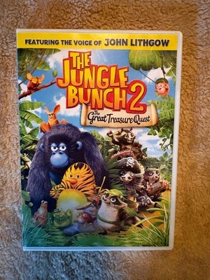 Sale!-Used-Jungle Bunch 2: The Great Treasure Quest (DVD, 2015)