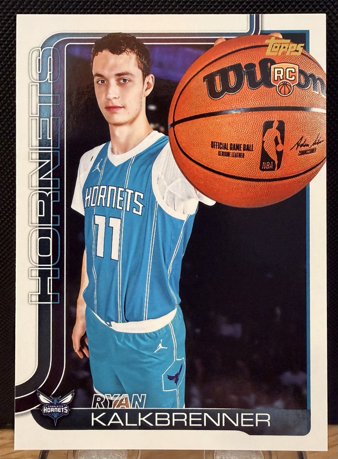 2025-26 Topps Basketball Ryan Kalkbrenner RC #234 Golden Mirror Image Variation
