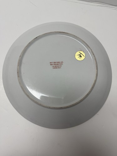 Toyo dekorativer Teller mit Goldrand 10 Zoll - Bild 3 von 5